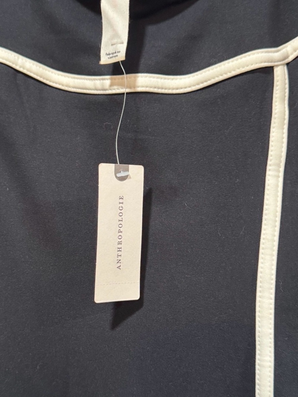 NWT Anthropologie Daily Practice Piped Mini Dress - Picture 6 of 7